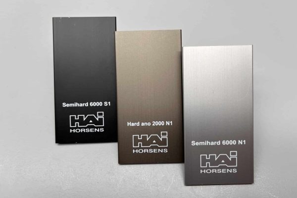 Hard anodizing, semi-hard anodizing - HAI